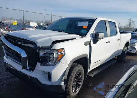 2022 GMC Sierra 1500 Limited 4Wd Standard Box Pro z USA, uszkodzony, nr VIN 3GTU9AED0NG164621